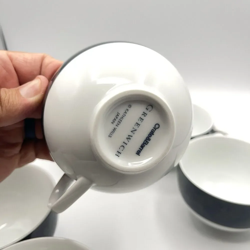 Set Of 6 TeaCups - Crate & Barrel Greenwich